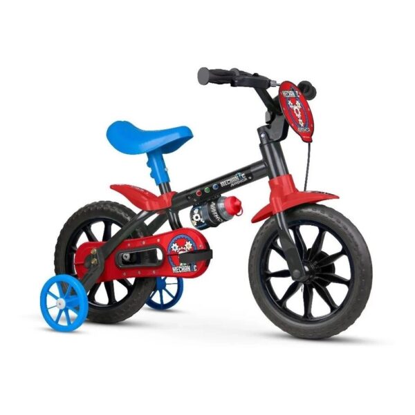 Bicicleta Infantil Aro 12 Nathor Mechanic