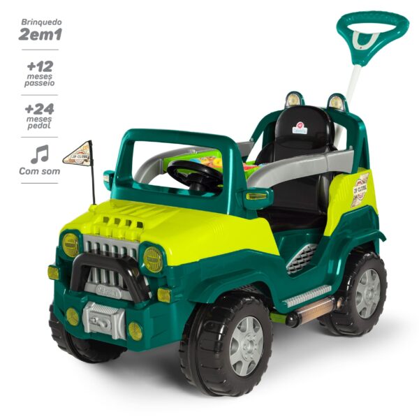 Carrinho de Passeio Infantil com Pedal – Diipi Menino – Calesita 1027