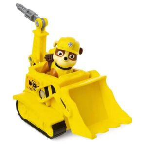 Patrulha Canina Veiculo Solido de Resgate Escavadeira Rubble Sunny 2720