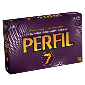 Jogo Perfil 7 Grow 02960 Jogo De Tabuleiro Original
