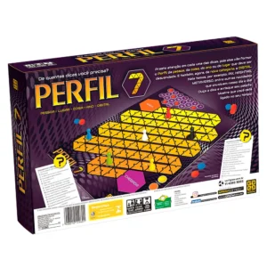 Jogo Perfil 7 Grow 02960 Jogo De Tabuleiro Original