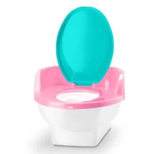 Troninho 2 em 1 Baby Land Pinico Pipinico Vira Assento para Vaso Rosa Cardoso