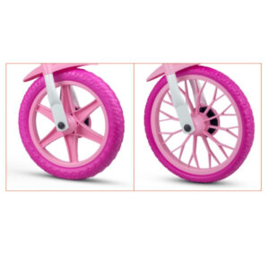 Bicicleta Infantil Aro 12 Nathor Flower