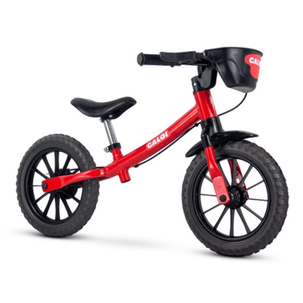 Bicicleta Infantil Equilíbrio Balance Nathor 12″ Caloi Vermelha