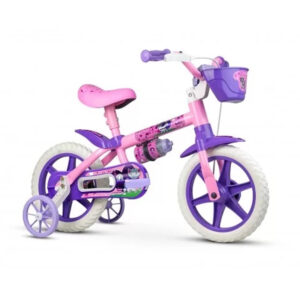 Bicicleta Infantil Aro 12 Nathor Cat 01 Selim em Pu