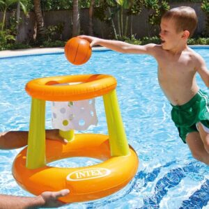 Jogo Basquete Cesta Inflável Com Bola – Intex 58504