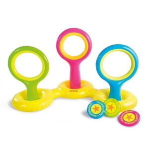Jogo Lança Disco Campo Colorido Inflável – Intex 57510