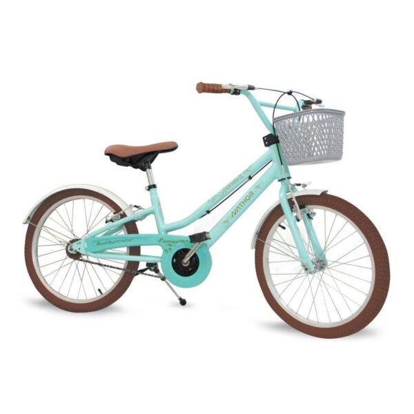 Bicicleta Infantil Aro 20 Nathor Antonella Teen Verde