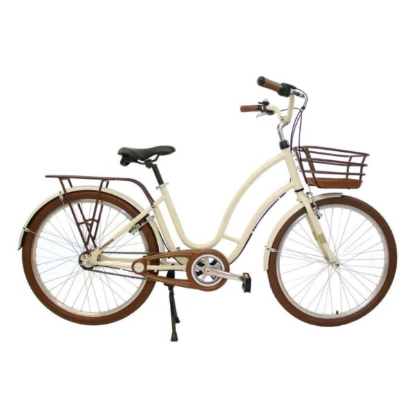 Bicicleta Aro 26 Nathor Retrô Antonella Pérola
