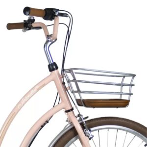 Bicicleta Aro 26 Nathor Retrô Antonella Rosa