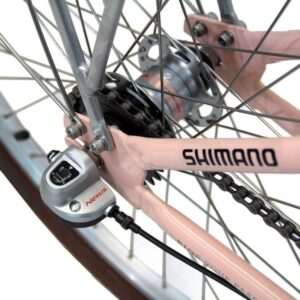 Bicicleta Aro 26 Nathor Retrô Antonella Rosa