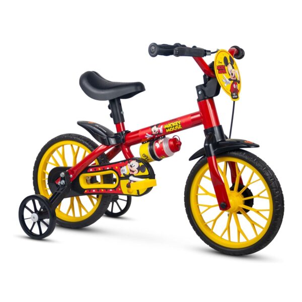 Bicicleta Infantil Aro 12 Nathor Mickey Disney