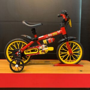 Bicicleta Infantil Aro 12 Nathor Mickey Disney