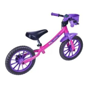 Bicicleta Infantil Equilíbrio Balance Nathor 12″ Pink 3