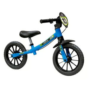 Bicicleta Infantil Equilíbrio Balance Nathor 12″ Mod 04 Azul