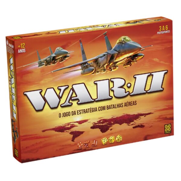 Jogo War – Estratégia II Batalhas Aéreas – Grow 01780