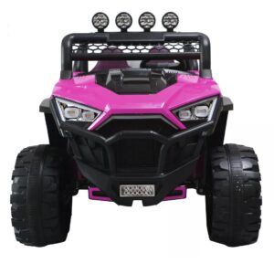Carro Elétrico Infantil Super Cross 4×4 Rosa 12v – Zippy Toys