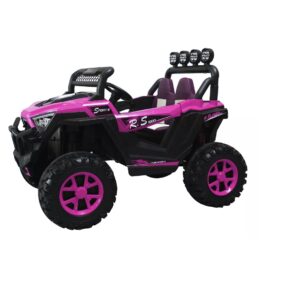 Carro Elétrico Infantil Super Cross 4×4 Rosa 12v – Zippy Toys