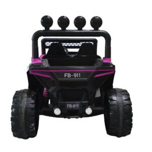 Carro Elétrico Infantil Super Cross 4×4 Rosa 12v – Zippy Toys