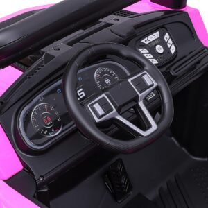 Carro Elétrico Infantil Super Cross 4×4 Rosa 12v – Zippy Toys