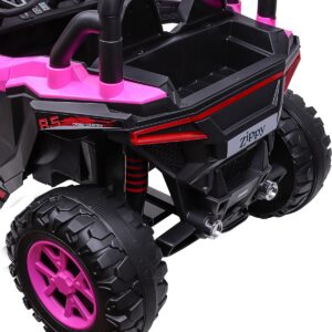 Carro Elétrico Infantil Super Cross 4×4 Rosa 12v – Zippy Toys