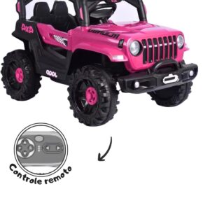 Carro Elétrico Infantil Jipe Off-road 12v Rosa – Zippy Toys