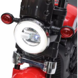 Mini Moto Elétrica Infantil Halei Bateria 6v Vermelho Zippy Toys