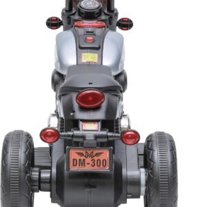 Mini Moto Elétrica Infantil Halei Bateria 6v Cinza Zippy Toys