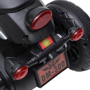 Mini Moto Elétrica Infantil Halei Bateria 6v Cinza Zippy Toys