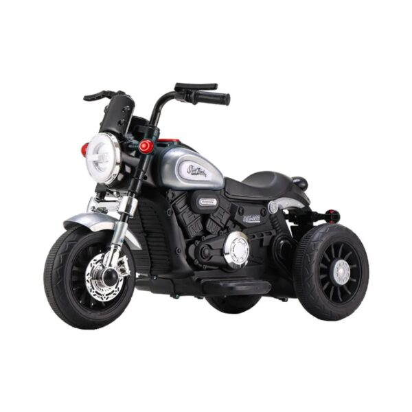 Mini Moto Elétrica Infantil Halei Bateria 6v Cinza Zippy Toys
