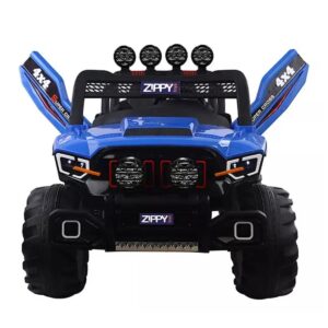 CE2331 Carro Elétrico Super Cross Com Controle 4×4 Azul 12v Zippy Toys