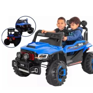 CE2331 Carro Elétrico Super Cross Com Controle 4×4 Azul 12v Zippy Toys