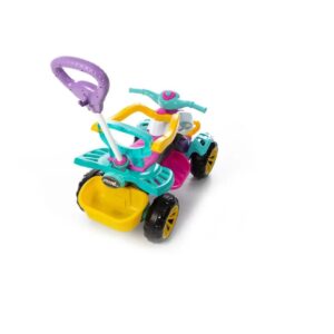 Carrinho De Passeio Infantil Empurrador Pedal Criança Maral