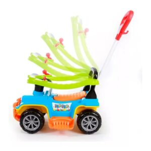 Carrinho Infantil de Passeio com Empurrador Jip Jip Colorido – Maral 2112