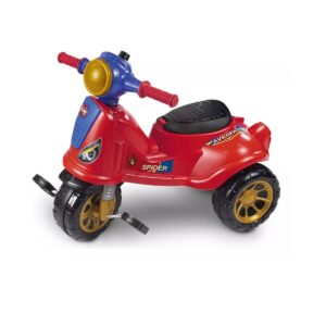 Triciclo Infantil De Pedal 2 Em 1 Motoca Avespa Spider – Maral 3058