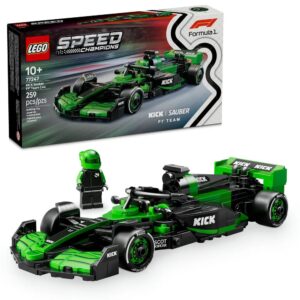 Lego Speed Champions 77247 – Carro de Corrida KICK Sauber F1 Team C44