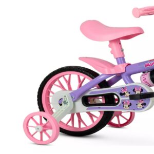 Bicicleta Infantil Aro 12 Nathor Minnie Disney