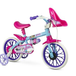 Bicicleta Infantil Aro 12 Nathor Barbie