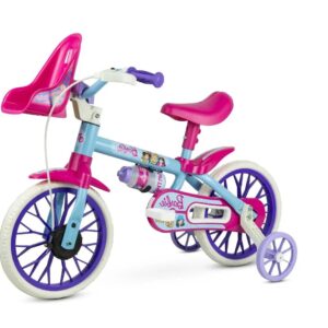 Bicicleta Infantil Aro 12 Nathor Barbie