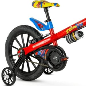 Bicicleta Infantil Aro 16 Nathor Spider Man 02