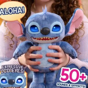 Pelúcia Interativa Com Os Olhos Emotivos Stitch – Sunny 4578