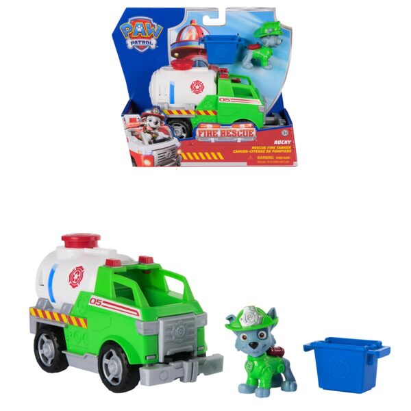Patrulha Canina – Carro Grande Fire Rescue Sunny Rocky