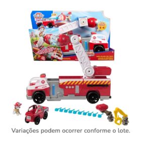 Patrulha Canina – Caminhao De Bombeiro Deluxe Fire Rescue Sunny