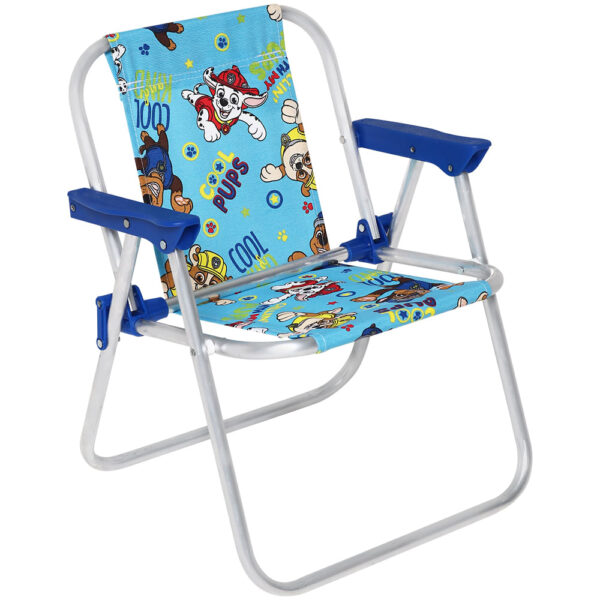 Cadeira Infantil em Alumínio Patrulha Canina Azul – Belfix