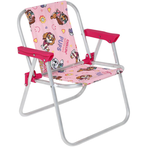 Cadeira Infantil em Alumínio Patrulha Canina Rosa – Bel