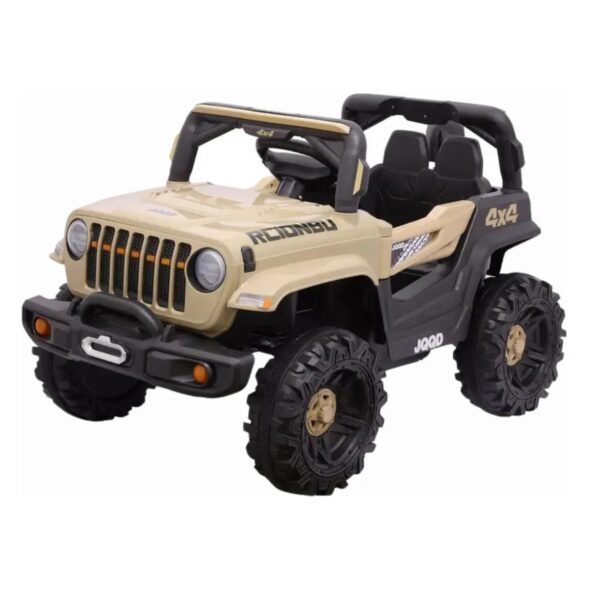 Carro Elétrico Infantil Jipe Off-road 12v Bege Zippy Toys