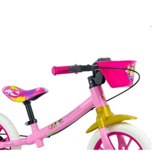 Bicicleta Infantil Equilíbrio Balance Nathor 12″ Princesas
