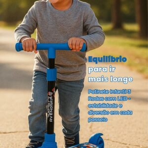 Patinete Infantil 3 Rodas Etitoys