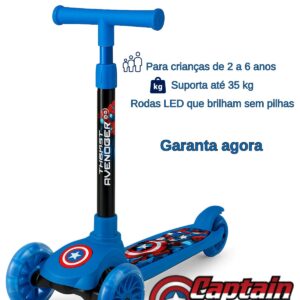 Patinete Infantil 3 Rodas Etitoys