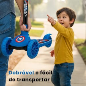 Patinete Infantil 3 Rodas Etitoys